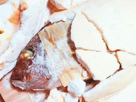 水谷水産の熊野鯛でつくる鯛の塩釜焼き